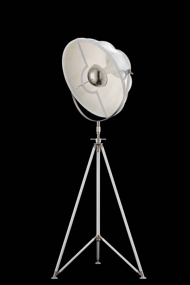 Fortuny Studio 63 floor tripod white lamp