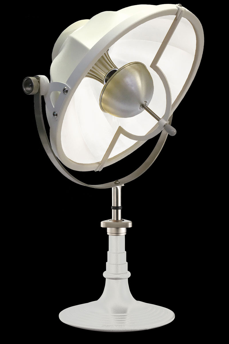 Lámpara de mesa Fortuny Armilla 41 blanca