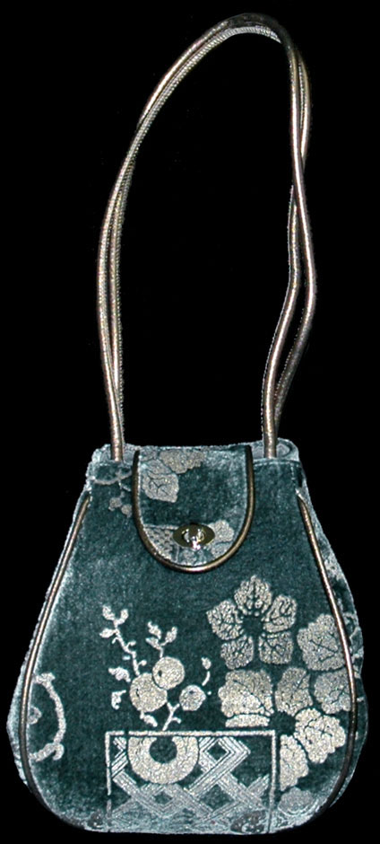 Bolso Fortuny Moretta 903 de terciopelo estampado
