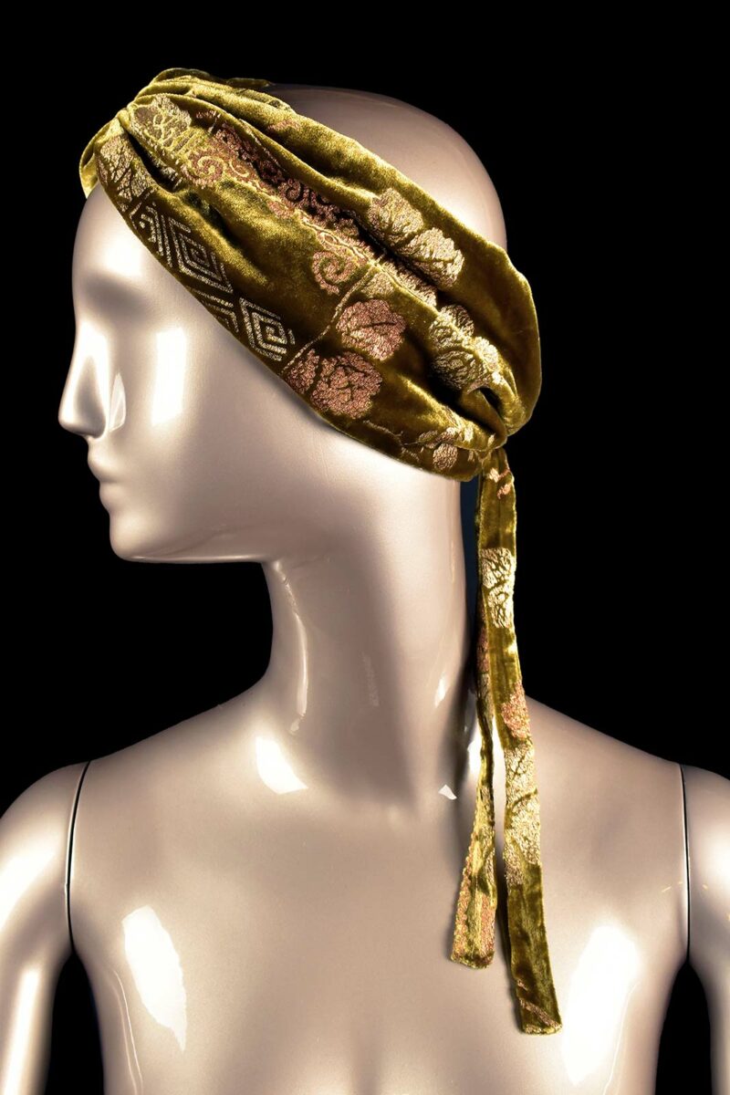 Fortuny Printed Velvet Headband