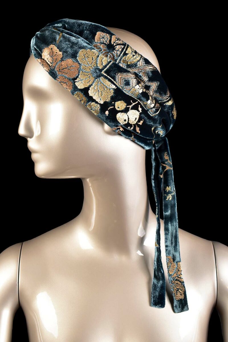 Fortuny Printed Velvet Headband