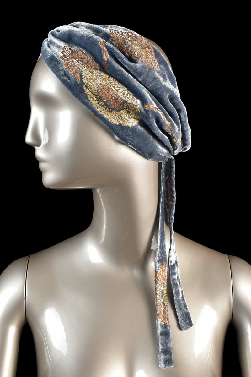 Fortuny Printed Velvet Headband