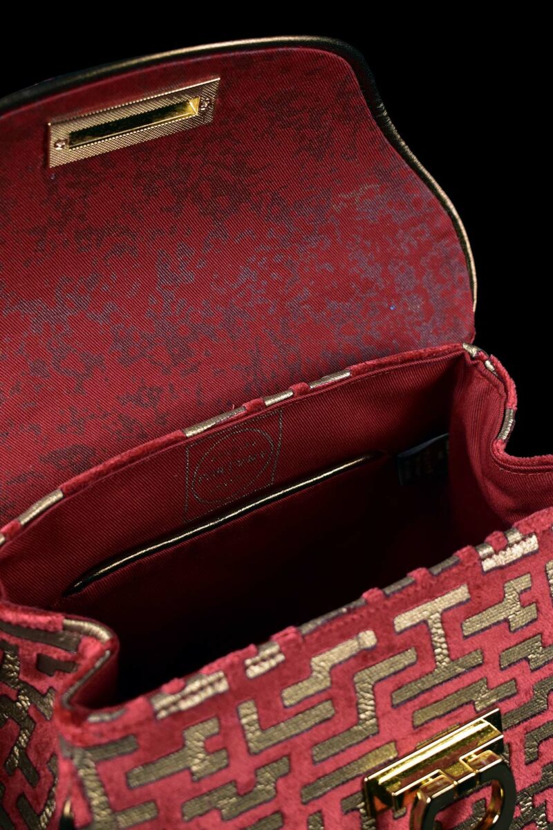 Fortuny Felze velvet bag
