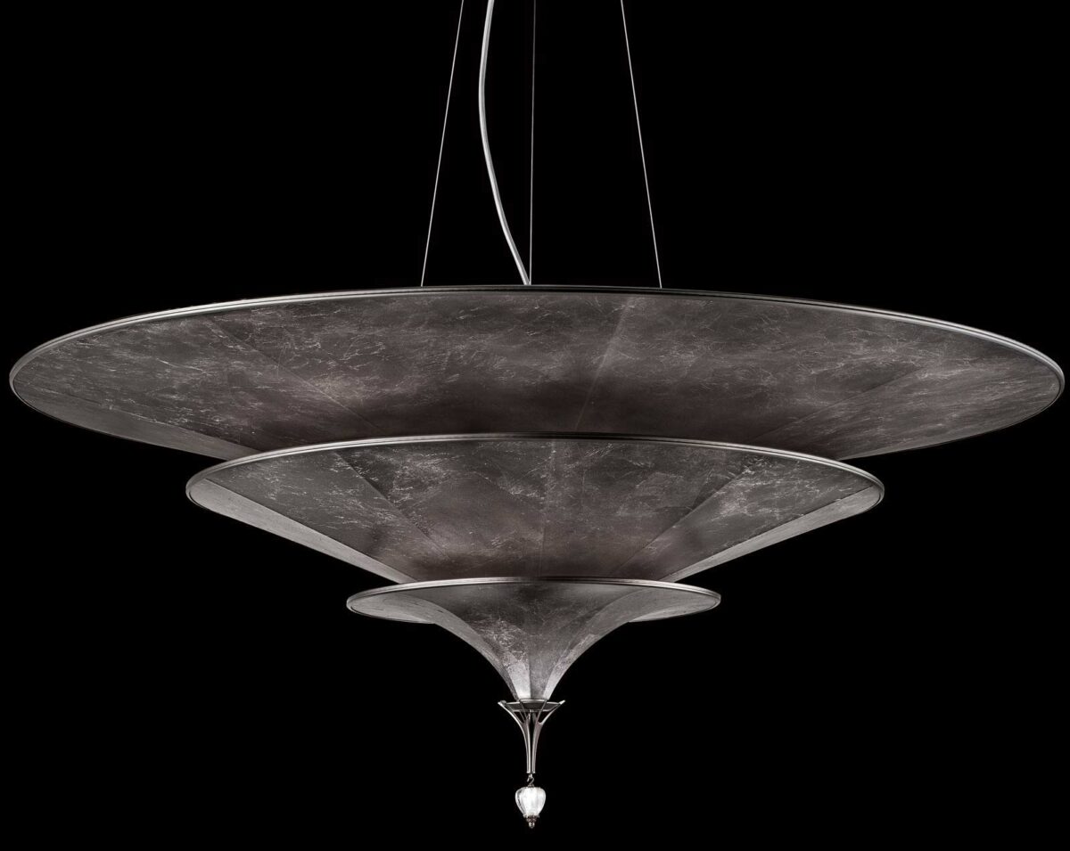 Fortuny Icaro glass fibre 3 tiers lamp