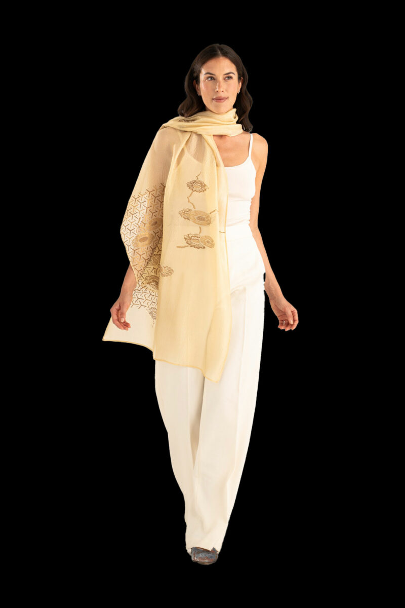Fular en Crepé Georgette | Japan Beis